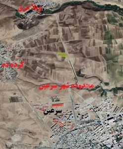 زمین دو نبش بین ویلادرق و شهر سرعین