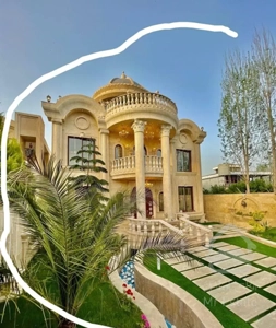 کاخ ویلا ۵۲۰م استخردارسنددار شهرکی ٪زیز قیمت٪ا