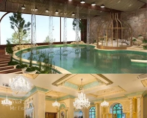 ۳۲۰ متر نوساز/ویو بدون مشرف/پنجره ها قدی/۴ خ مستر