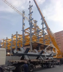 ۹۲ متر  مشاعات محوطه سازی پارکینگ انباری