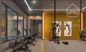 100 متر نوساز کلید نخورده/ استخردار/برج برند رادین