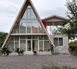 کلبه زیبا سه خواب ویو روبه دریاچه و کوه ماسال