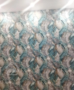 کاغذدیواری کفپوش پارکت پرده