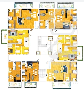 آپارتمان ۶۶ متری تک خواب شهرک راه‌آهن