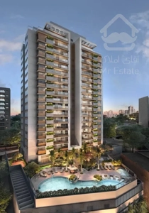 فروش برج های مسکونی ۱۳۴ متر ۲ خواب مستر