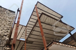 آپارتمان هوای اسکلت طبقه 4 80متری توس 81