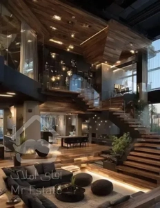 امامت ۸۵ متر ۲ خوابه آپارتمان سالن پرده خور