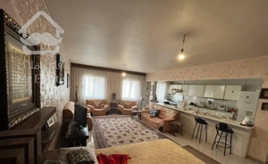 72 متر فول امکانات نور مستقیم سالن پرده خور