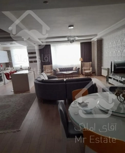 ۱۴۵ متر سه خوابه سقف تا کف پرده خور