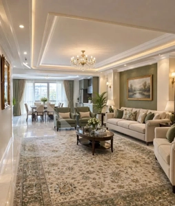 ۱۲۷متر/۳خواب/خوش نقشه/تاپ لوکیشن شهران