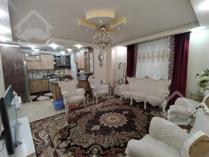 ۷۲ متر شهرزیبا سالن پرده خور فول امکانات