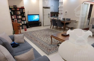 شهرزیبا 75متر دو خواب فول امکانات سالن پرده خور