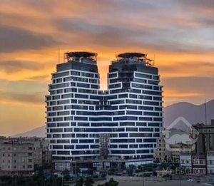 برج میکا ۱۱۸متر ۲خوابه پلن A