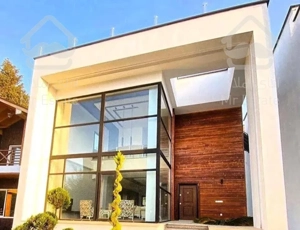 مدرنیته نما شیشه ای(مناسب زندگی دائم)پلاک1جنگل