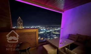 ۸۹ متر مبله برج باغ پرنیان خزر سرخرود طبقات بالا