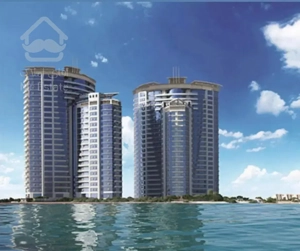 برج دوقلو ۹۵ متر دوخواب دید فول دریا طبقات بالا