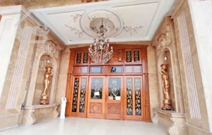 برج باغ برلیان ۹۵ متر سالن پرده خور ۱۸۰ درجه ویو