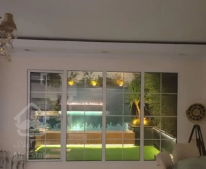 شهرک لاله 92 متر آکواریوم شیک و