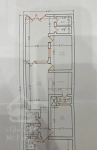 خانه ویلایی طولاپیراسته ۳ خواب