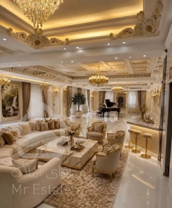 عمارت لوکس 4 خوابه شهریار غرق نور 430 متری