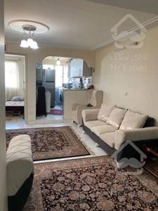 ۵۵ متر تکواحدی دوخواب باستان جمهوری