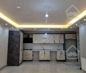 ۹۵ متر ۲ خواب فول سالن پرده خور