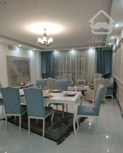 آپارتمان ۹۳ متری ، سالن پرده خور