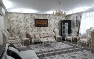 ۸۲ متر دوخواب سالن پرده خور