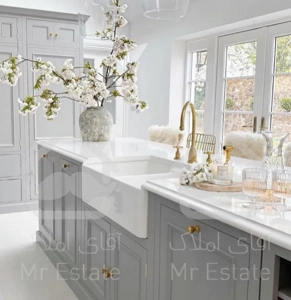 برج ۲۱۰ متری اعیانی قیطریه /مشاعات آبی/سالن تماما پنجره/ویو ابدی