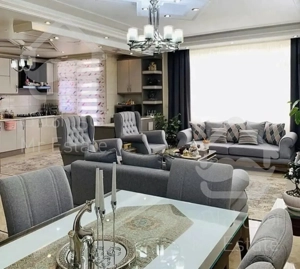 ۷۷ متر / سالن پرده خور / بدون پرتی / جنت‌آباد