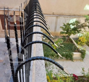 تولیدی نرده  ابشاری سرنیزه حفاط