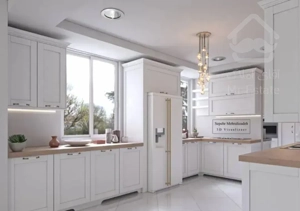 210متر همکف حیاط دار پلان بدون پرتی تراس ۱۵متری