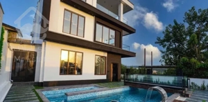 ویلا تریبلکس استخر دار تجهیز شده ۴خواب لاکچری