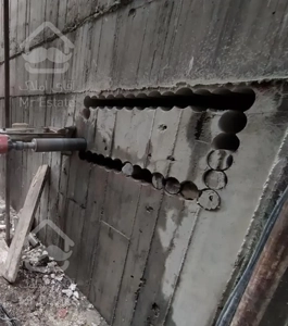 خدمات کرگیری، برش بتن، کاشت میلگرد و نصب صفحه پلیت