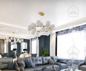 ۹۴متر خوش نقشه/۲ خواب بزرگ/سالن پرده خور/جنت آباد