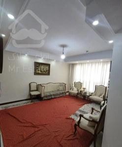 72 متر 2 خوابه 2 ساله سالن پرده خور خطی رو به نما