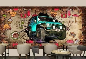 نصاب نصب کاغذ دیواری