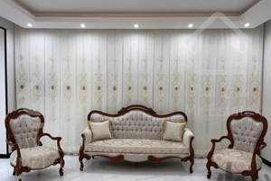 شستشو و نصب پرده