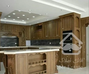 ۱۵۷متر آکواریوم نور پرده خور برند منطقه اعیان نشین