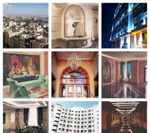 ۱۲۰ متر طبقات بالا مشاعات هتلینگ ویو دار