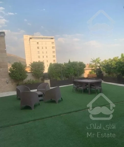 ۱۲۰ متر شمال آجودانیه استخر و روف گاردن