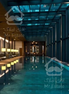 ۱۱۰ متر - کم واحد فول مشاعات + آبی - بلوار ۲۴ متری