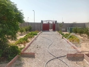 زمین 500 متر داخل شهرک با بنا
