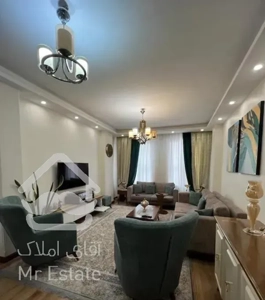 آپارتمان ۷۶ متری/دیزاین شده/سالن پرده خور