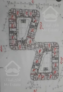 اپارتمان ۷۵ متر دو خواب لوکس