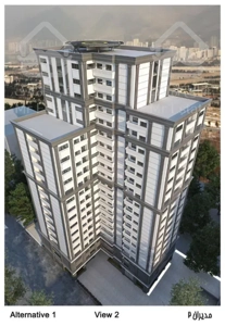 ۱۰۸متر ۲خواب ط۱۲ شمالی ویو ابدی کوه مدیران شهرداری ۲