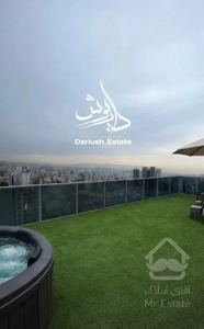 نیاوران/۱۶۰متر/۷۰مترتراس بدون مشرف/طبقه۲۲/برج باغ