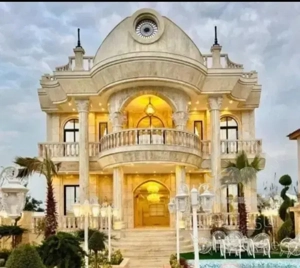 کاخ ویلا عیونی/۸۰۰متر بنا ۵خواب/سیستم هوشمند/استخر