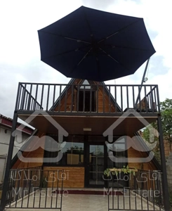 کلبه سویسی دوبلکس رز با تمام امکانات رفاهی