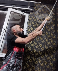 نقاشی طرح کاغذ دیواری